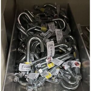 3/8"x3-3/4" OAL J-Bolt (Does include nuts)